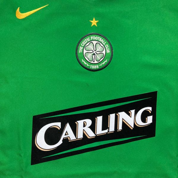 CLASSICSOCCERSHIRT.COM 2005 06 Celtic Away Excellent S Nike SPONSOR
