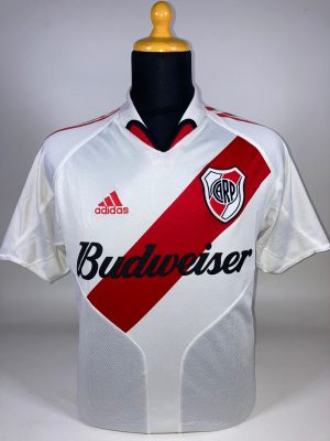 CLASSICSOCCERSHIRT.COM 2004 05 River Plate Home Shirt Good M Adidas