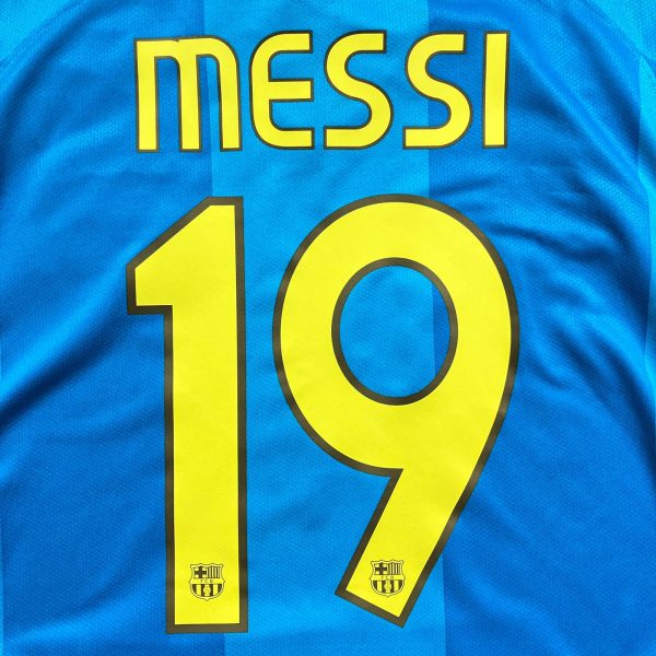 CLASSICSOCCERSHIRT.COM 2007 08 Barcelona Away Messi #19 Nike 237743 414 L (6)