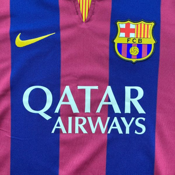CLASSICSOCCERSHIRT.COM 2014 15 Barcelona Home Messi #10 Nike 610594 422 S (2)
