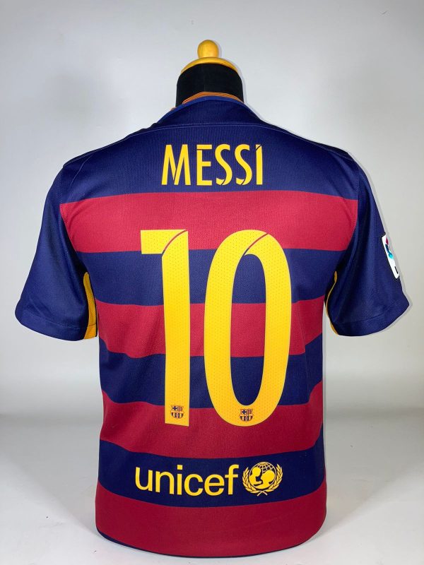 CLASSICSOCCERSHIRT.COM 2015 16 Barcelona Home Messi #10 Nike 658794 422 S (1)