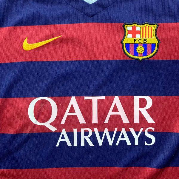 CLASSICSOCCERSHIRT.COM 2015 16 Barcelona Home Messi #10 Nike 658794 422 S (2)