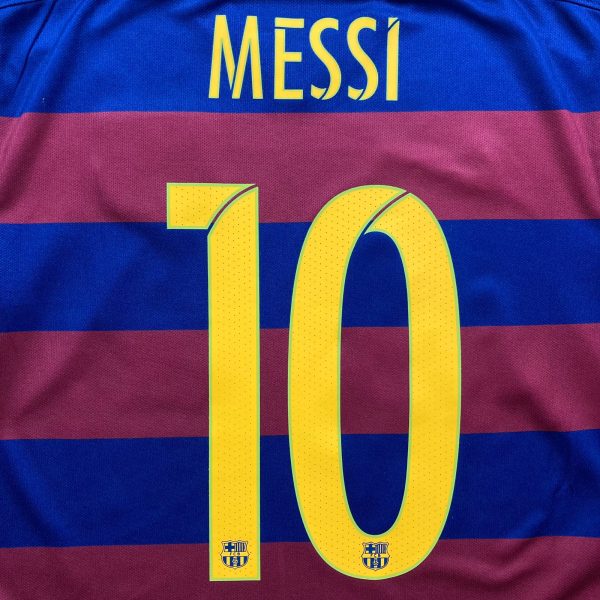 CLASSICSOCCERSHIRT.COM 2015 16 Barcelona Home Messi #10 Nike 658794 422 S (8)