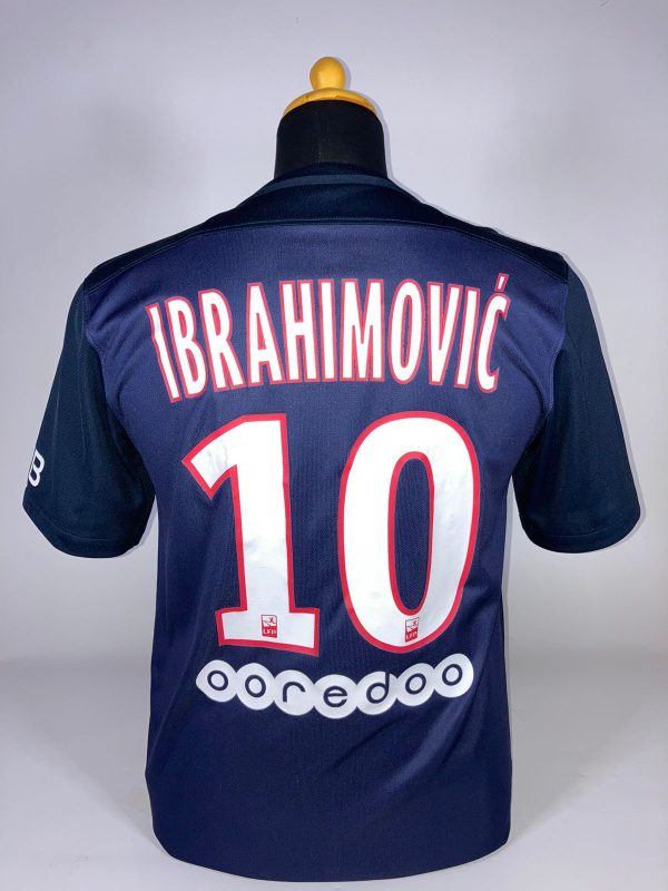 CLASSICSOCCERSHIRT.COM 2015 16 Paris Saint Germain Home Ibrahimović #10 Nike 658907 411 S (1)