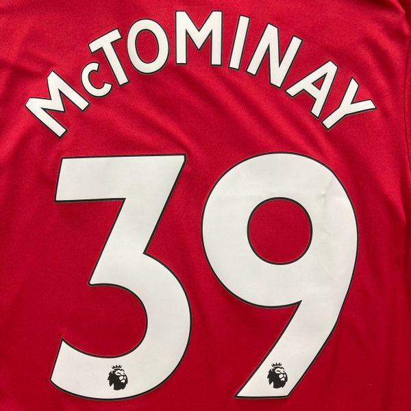 CLASSICSOCCERSHIRT.COM 2017 18 Manchester United Home McTominay #39 Adidas BS1214 S (6)