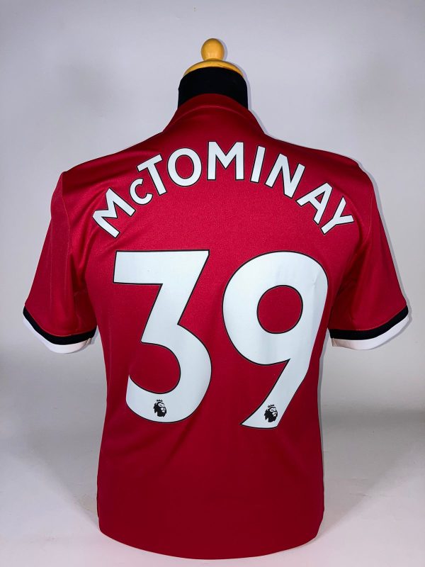 CLASSICSOCCERSHIRT.COM 2017 18 Manchester United Home McTominay #39 Adidas BS1214 S (9)